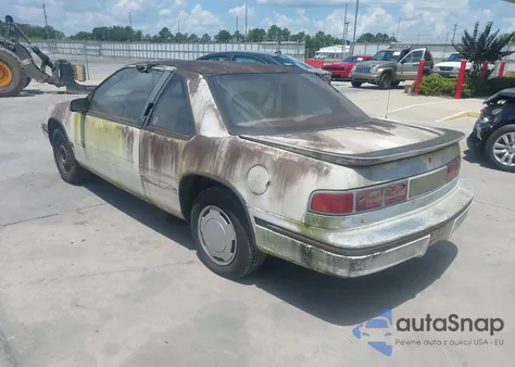 1990 Chevrolet Lumina Euro из США, поврежденный, VIN 2G1WN14T1L9159604